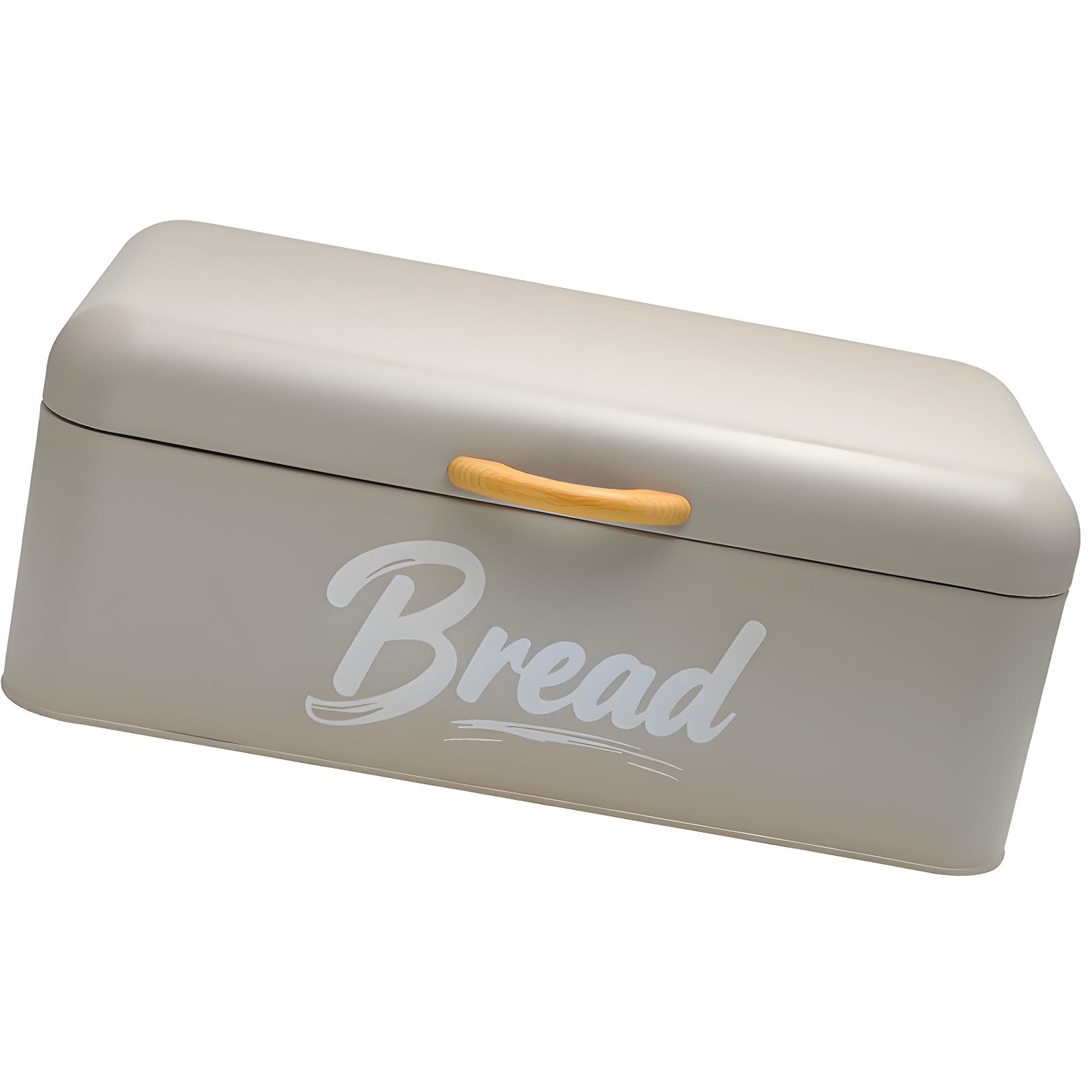 Snorvixre Space Saving Bread Bin for Kitchen Counter Large Capacity Food Storage Container for Countertop Organization Antique Fashion Bread Tin
