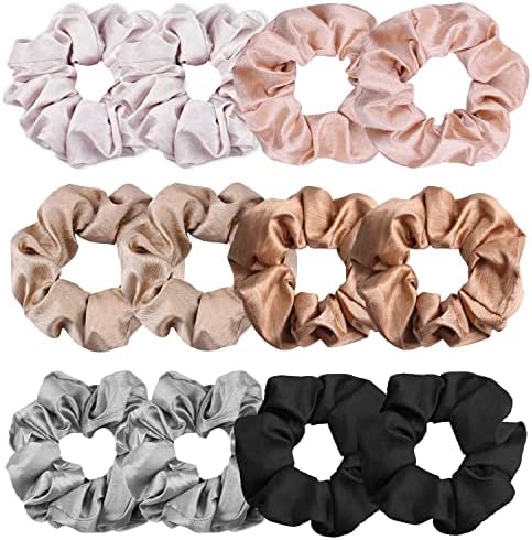 EEEkit 48pcs Satin Hair Scrunchies For Women Girls, Elastic Hair Bands For Women And Girls 985fdc39 727f 4f5b 8e7d 74c0f3ed91a4.dbfbacb6a5d762b7a975e03a466683ab