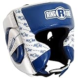 Ringside Apex Boxing Training Headgear - Synthetic Leather, Adjustable Fit, Multiple Sizes & Colors - Ideal for Sparring, MMA, Kickboxing