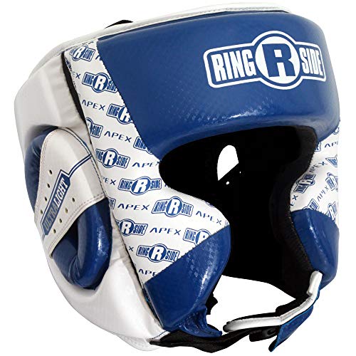 Ringside Apex Boxing Training Headgear - Synthetic Leather, Adjustable Fit, Multiple Sizes & Colors - Ideal for Sparring, MMA, Kickboxing