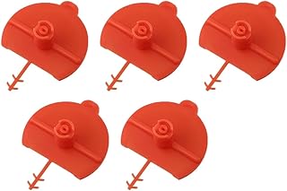 Flat Fan Polyurethane Foam Spray Nozzle Set Professional Expanding Foam Applicator Nozzles for Foam Guns Single Hand Installation 5 Pack Replacement Tips