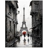 Complete Paint by Numbers Kit: Includes an 8x12 inch pre-printed canvas with wooden frame, acrylic paints, 3 matching paintbrushes, instruction manual, hooks, and an original card. Everything you need to easily complete and display your finished artw...