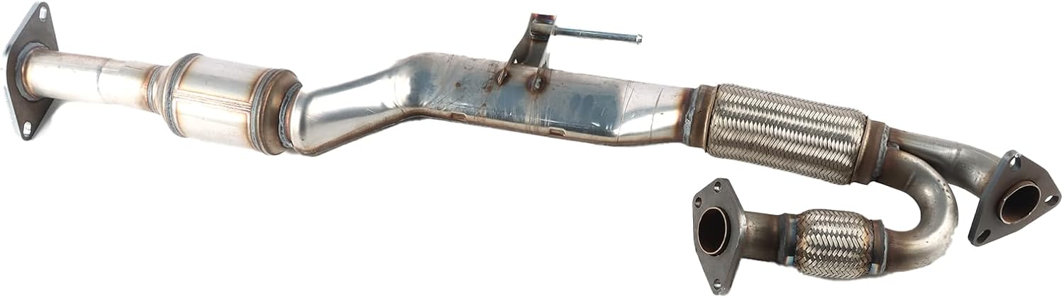 Rear Catalytic Converter Compatible with Nissan Pathfinder 2013-2019, Compatible with Infiniti QX60 2014-2020, Compatible with 2013 Infiniti JX35 3.5L V6 Flex Pipe High Performance