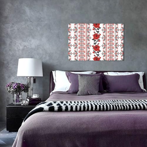Impression rose ukrainienne Kururi tableau de qualité pour chambre - 5