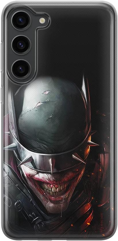 ERT Group Official Licensed DC Batman 077 Phone Case for Samsung S23 for Cell Phone Shape, Partial Print