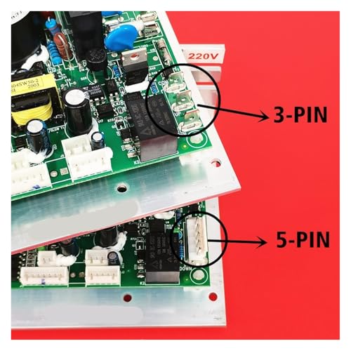 Placa de circuito DCMD67 soluciona fallos de velocidad en cinta de correr Endex 110V 6