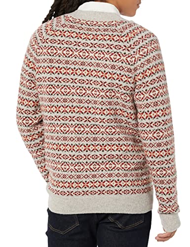 Image of Amazon Essentials Men's Lambs Wool V-Neck Cardigan Sweater with Pockets (Previously Goodthreads)