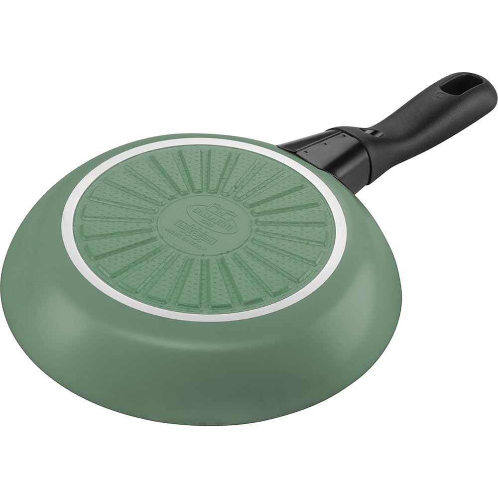 BALLARINI Caprera Koekenpan, 20 cm, aluminium, geschikt voor inductie, keramische antiaanbaklaag, Made in Italy, roze