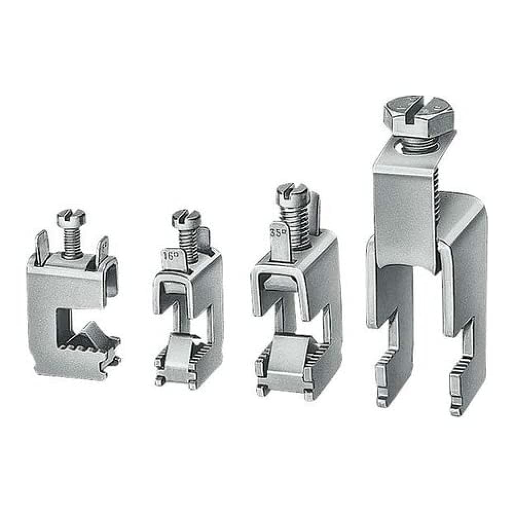 Adaptateur Siemens 8US1921-2BD00 pour fixation sécurisée sur jeu de barres 10mm et profilé T