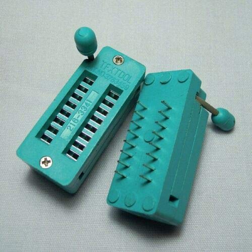 5pcs 16pin 16 Pin 2.54mm Ic Integrated Socket Test Universal ZIF