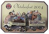 paulaner oktoberfest H0 - 1:87 Paulaner Brauerei Nr.24 - Oktoberfest 2004 - Magirus Deutz Sirius - Hängerzug Oldie