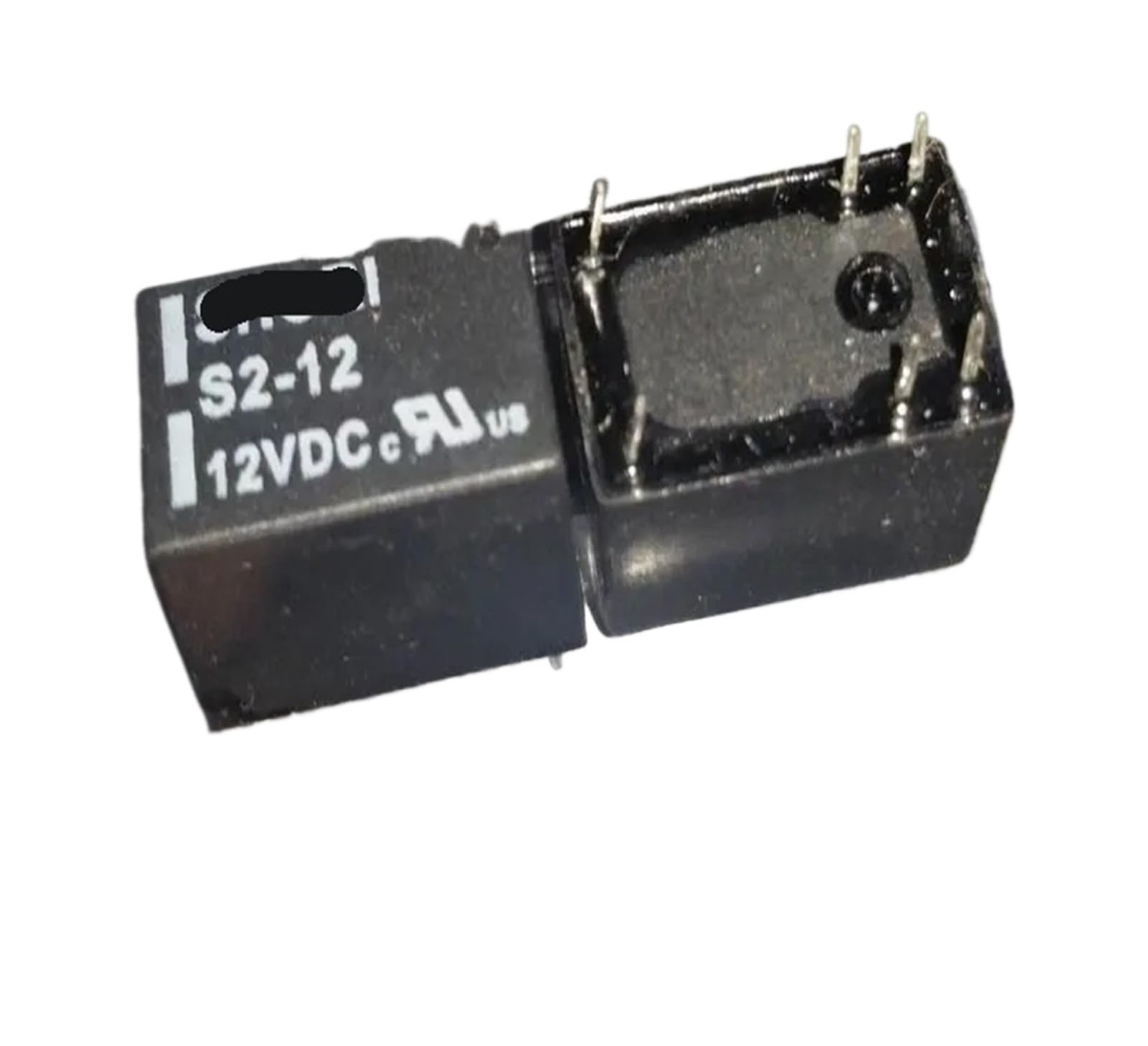 Relé S2-12 de 6 pines y 12V componente electrónico miniatura 3