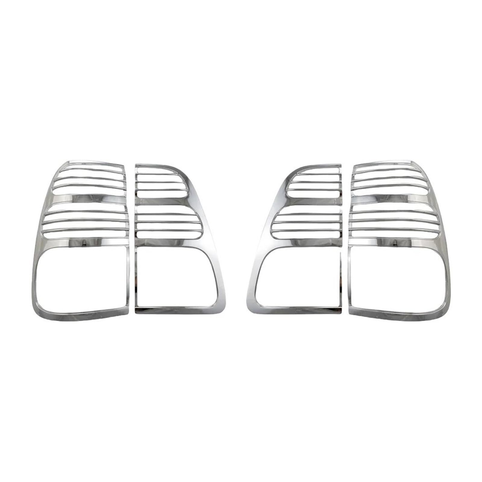 Cubierta de luz trasera protectora de ABS resistente para Land Cruiser 100 5