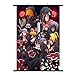 Bowinr Naruto Wall Scroll Poster, Japanese Anime Naruto Shippuden Fabric Painting Home Decor for Kids Teens Adults and Anime-Fans( 20x30cm Style 06)