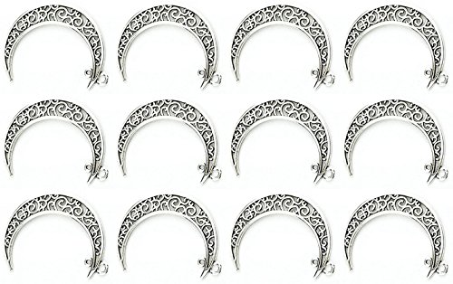 YYaaloa 25pcs Alloy Moon Style Charms Pendant for Crafting, Jewelry Making Accessory