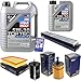 Produktbild QR-PARTS 69405320 Filter Set Inspektionspaket 6 Liter Motoröl Top Tec 4600 5W-30 SCT Germany Innenraumfilter Kraftstofffilter Luftfilter Ölfilter