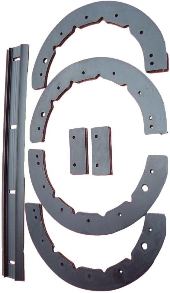 Snowblower Paddles w/Scraper Bar Set Fits MTD Yard Machines 4.5HP 21"
