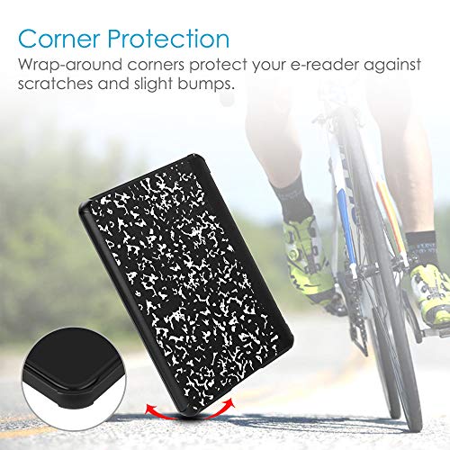 Image of Fintie Slimshell Case for 6 inch Kindle Paperwhite (10th Generation, 2018 Release) - Premium Lightweight PU Leather Cover with Auto Sleep /Wake for Amazon Kindle Paperwhite E-Reader, Composition Book