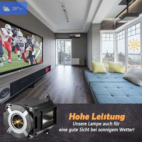 Supermait A++ Qualität für Ersatzlampe NEC NP42LP / 100014502 / PA653U / PA653UL / PA703W / PA803U / PA853W / PA903X, NP-PA653U NP-PA653UL NP-PA703W NP-PA803U NP-PA853W NP-PA903X Projektor