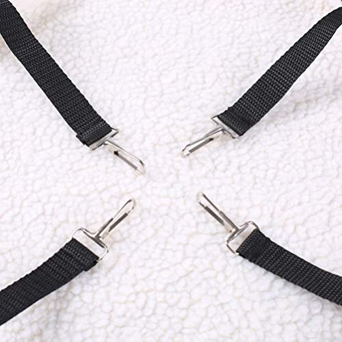 Balacoo 27 x 27 cm rede de pendurar de gatinho com dois lados respirável cachorro quente rede padrão