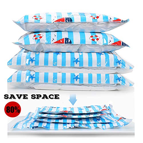 Vacuum Seal Storage Bag Compress Bags compressible storage bag storage bags for blankets and quilts 4Pcs