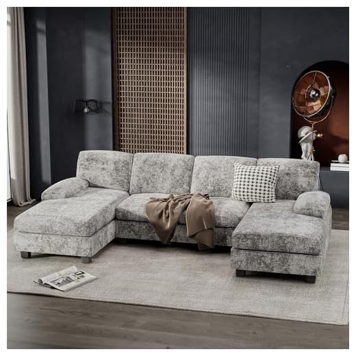 Furniwell Convertible Sectional Sofa Set