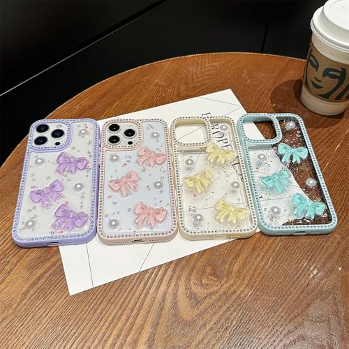 Coque iPhone 16 Pro Max nœud papillon 3D le cadeau idéal pour femmes et filles - 4