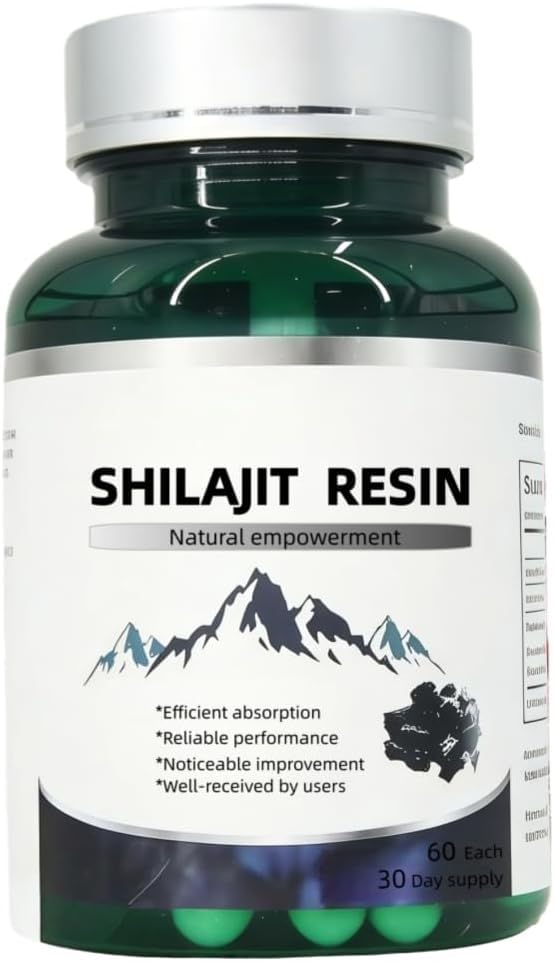 Résine Shilajit soutien immunitaire et métabolique végétarien sans OGM