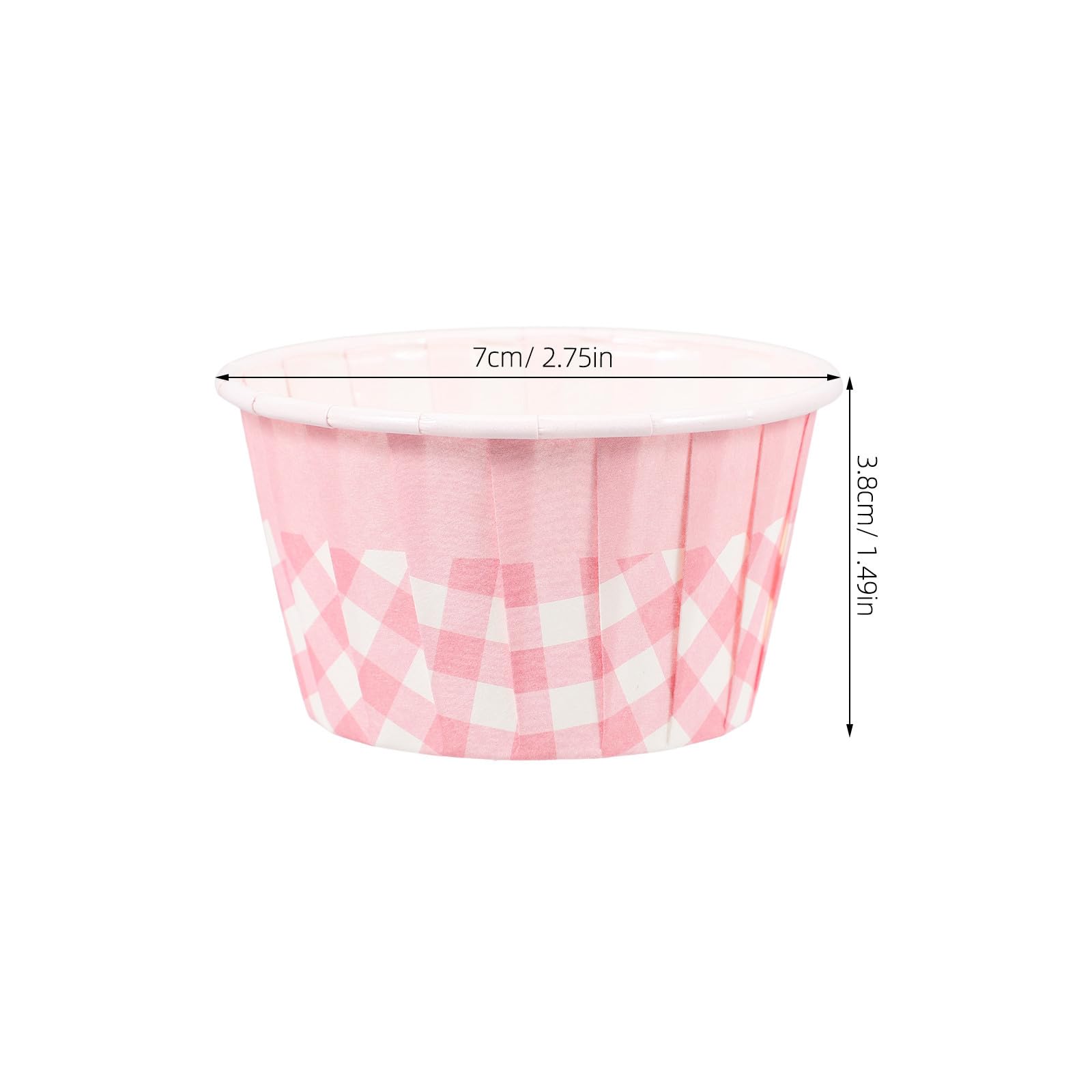 Vasos para hornear, 50 unidades de envoltorios para magdalenas resistentes a altas temperaturas, para bodas, cumpleaños, fiestas, forros de postre de liberación suave