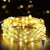 Amplia aplicación: es el complemento perfecto para vacaciones u otras ocasiones especiales. Decora tu jardín, porche, dormitorio, puerta o incluso banquete con luces de cadena. Agrega una hermosa luz a tu vida.