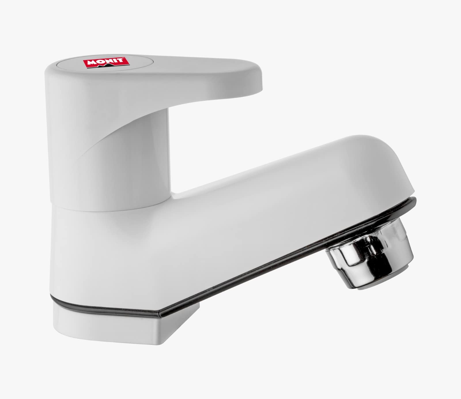 MTR Water Tap/Pillar Cocke tap for wash basin/Plastic Piller Bib Cock/Sink Tap/Bathroom Bibcock for Hot & Cold Water/Wash Basins Cock ABS Plastic Water Tap (1/2 Inch – 15mm) (Pack Of 1, white) with teflon tap