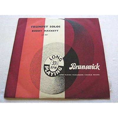 Bobby Hackett Trumpet Solos 10"LP Brunswick LA8587 EX/EX 1950s 10 inch LP