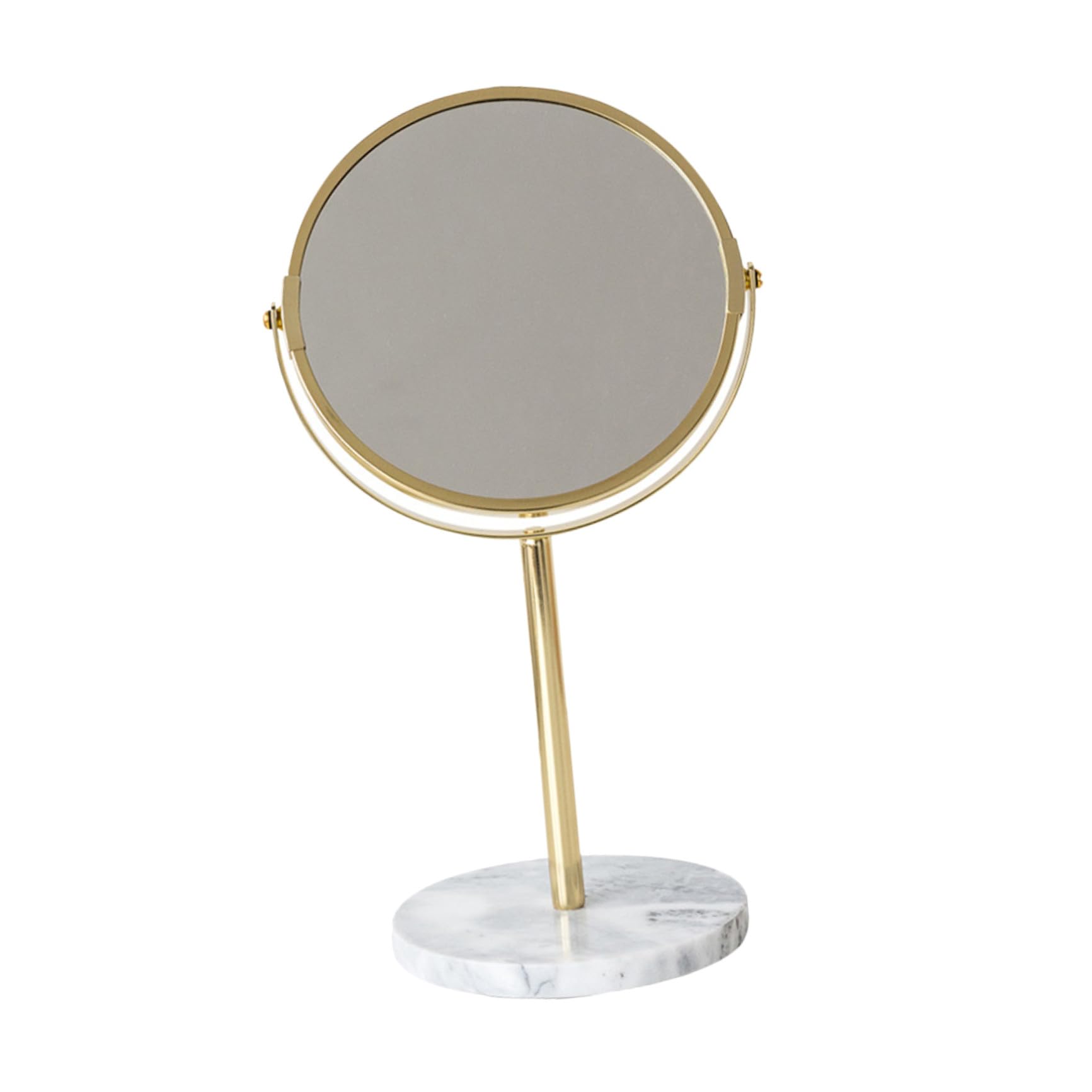 Miroir de maquillage multifonctionnel avec angle réglable et socle