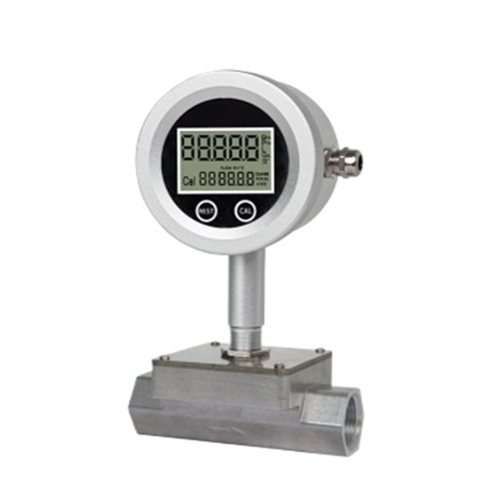 TBZOQAID Stainless Steel Liquid Water Flow Meter(DN50 internal thread)