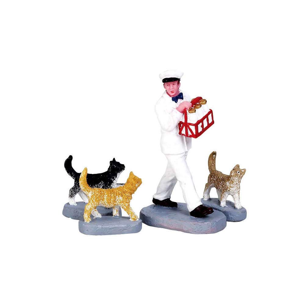 Lemax Jukebox 72511 Figurine de jonction Joyeux Milkman