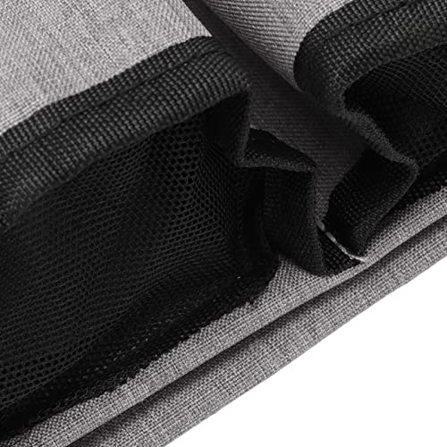 Naroote Porta-copo de viagem de bagagem, tecido Oxford dobrável com costura fina mãos livres suporte