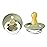 BIBS Pacifiers Colour Collection | Natural Rubber Baby Pacifier | Set of 2 BPA-Free Soothers | Made in Denmark | 0+ Months (Pack of 2) | Sage Night