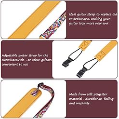 Milisten Trou De Style Pu Crochets Enfants Pour Perceuse Cou Musical Épaule Doux Folk Adultes En Cuir Double Forage… - Les Beatles, Paul McCartney, John Lennon, RIngo Starr, George Harrison Milisten Trou De Style Pu Crochets Enfants Pour Perceuse Cou Musical Épaule Doux Folk Adultes En Cuir Double Forage… – Image 3