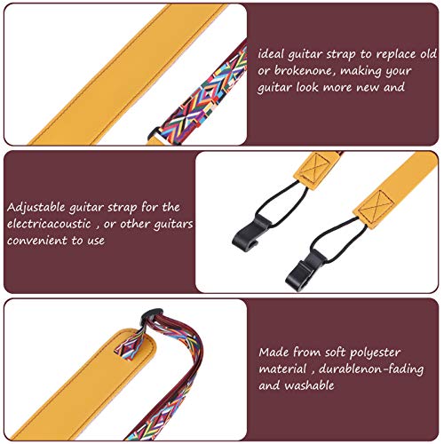 Milisten Trou De Style Pu Crochets Enfants Pour Perceuse Cou Musical Épaule Doux Folk Adultes En Cuir Double Forage… - Les Beatles, Paul McCartney, John Lennon, RIngo Starr, George Harrison Milisten Trou De Style Pu Crochets Enfants Pour Perceuse Cou Musical Épaule Doux Folk Adultes En Cuir Double Forage… – Image 4