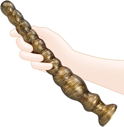 Miniatura 8 de FST Cuentas anales largas para el punto G vaginal, estimulación profunda, consolador de ano con zona sensible al punto P, masturbación, masaje,