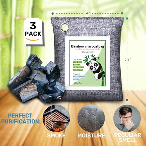 Image of Activated Charcoal Odor Absorber Deodorizer Odor Eliminator for Strong Odor