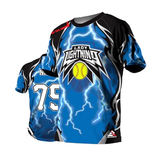 Amazon.com: Custom Sports Jersey for Softball Personalized T-Shirt