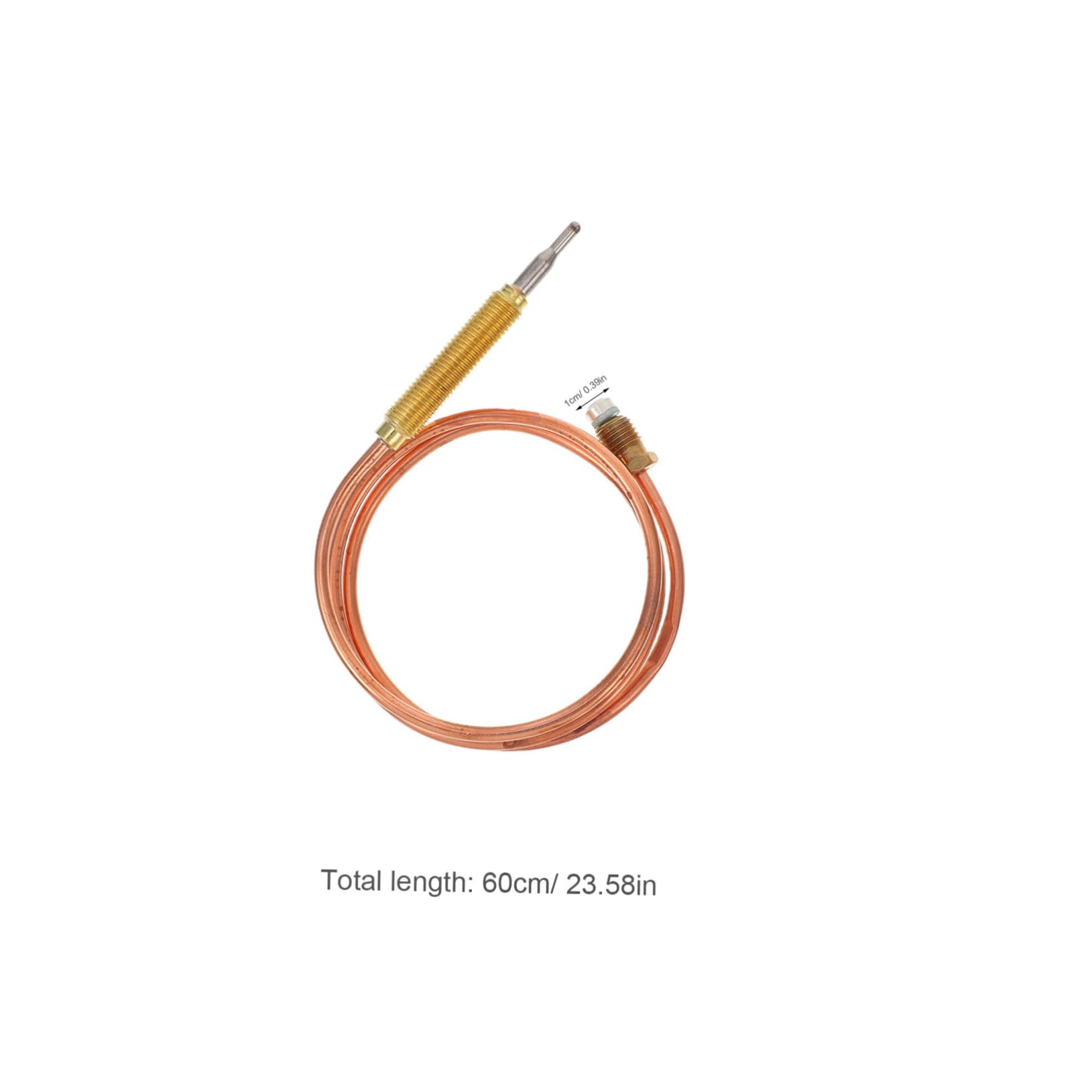 MERRYHAPY Gas Fireplace Thermocouple Replacement Sensor Safety Device for Heater Propane Heater