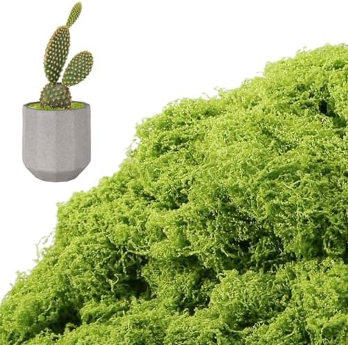 100g Artificial Moss Artificial Moss for DIY Home Patio Garden Decor Christmas Easter Decorations Landscaping Florist