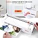 Laminator, A4 A5 A6 A7 Hot & Cold Laminator with Paper Controller, 4 in 1 Laminator Machine for Home Office, High Speed, Double Rollers, Corner Rounder, Cutter, 20 Laminator Pouches, TACKLIFE MTL02