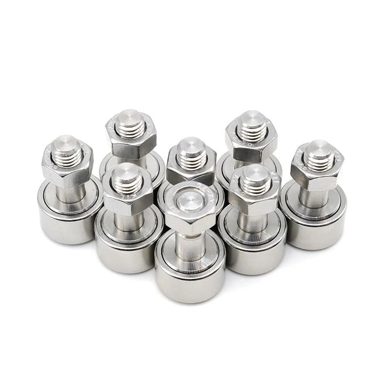 4Pcs CFS6V KR12 Cam Follower Bearing M6x12x21.5mm Needle Roller Bearing with Bolt Track Roller Bearing Engine Parts