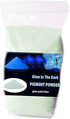 Miniatura 9 de Procart Polvo con pigmento que brilla en la oscuridad, fosforescente, 3.52 onzas (100 g), a base de agua (verde)