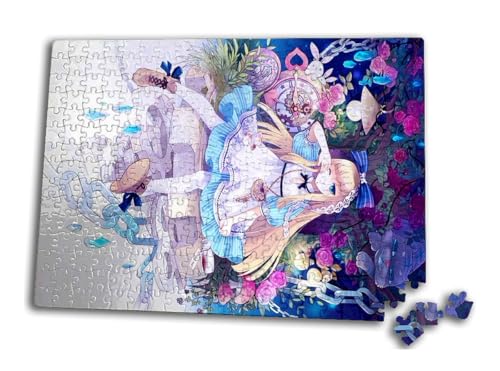 Merchandmanía Puzzle tamaño Aprox. A3 de 192 Piezas Alicia Anime Fantasia bishoujo Cuento para niños Manga Rompecabezas puzle para Adulto