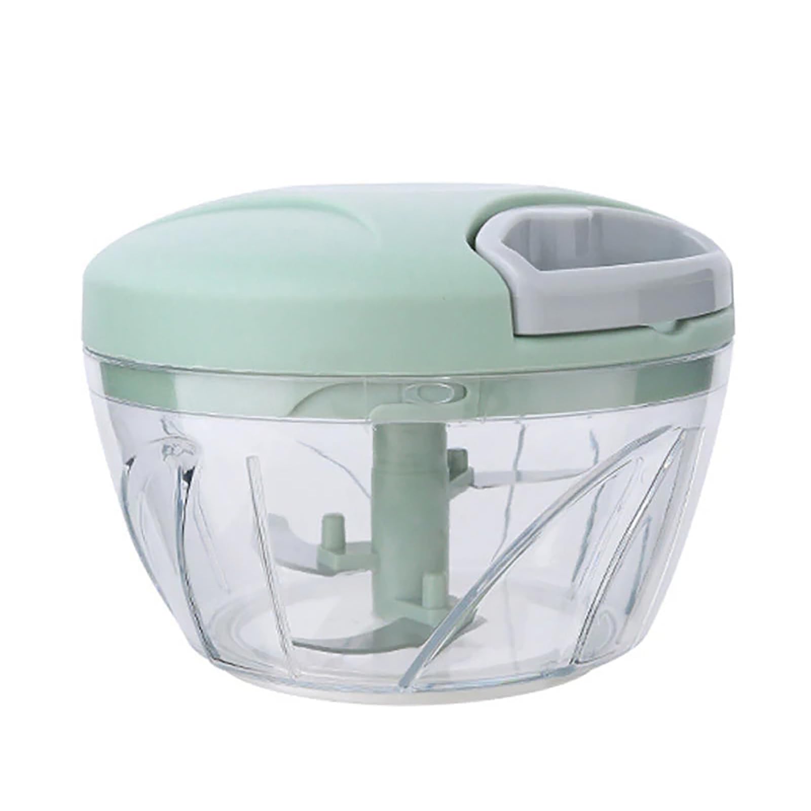 500/900ML Garlic Chopper Manual Meat Mincer Hand Press Crusher For Kitchen Tool Food Vegetable Grinder Onion Chili Cutter Masher