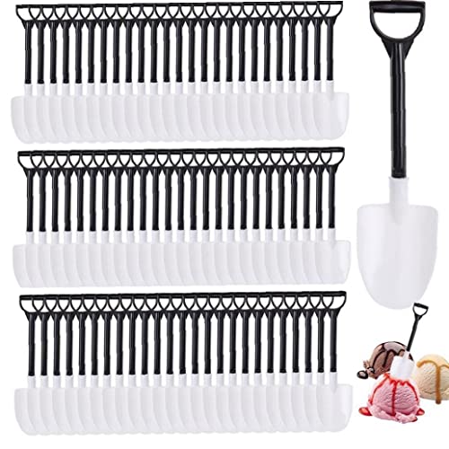 Mini Spoons Para Postres, 100 Pcs Reporta De Pastel De Helado De Forma Novedosa
